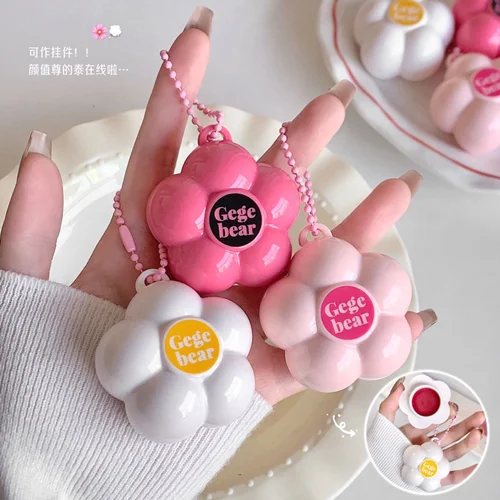 مربای لب و گونه خمیری 1503 طرح گل GeGe Bear