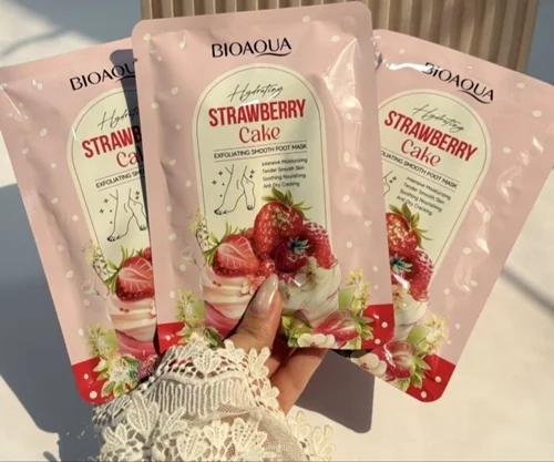 ماسک پا کیک توت فرنگی بیواکوا BIOAQUA