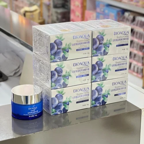 کرم آبرسان پوست بلوبری BIOAQUA