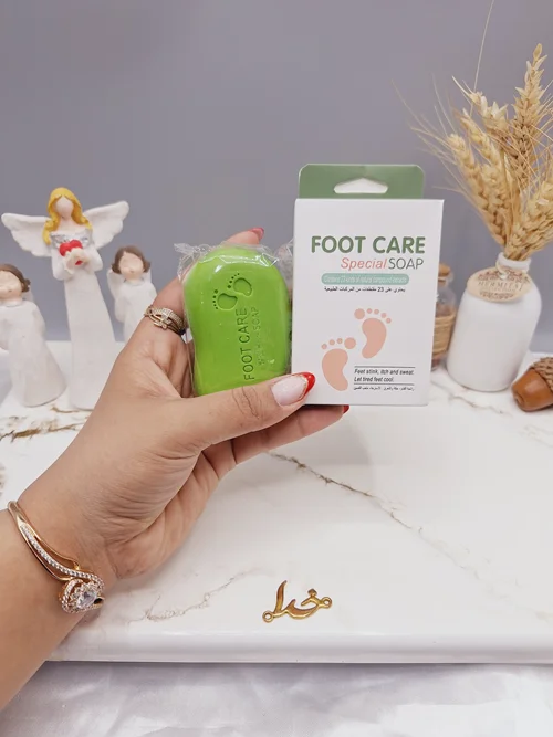 صابون لایه بردار و رفع بوی بد پا foot care
